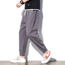 한복 여름 삼베 옷 남성 긴바지 린넨 생활 계량 개량 5XL 빅사이즈