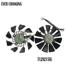 95MM T129215SU DC 12V 0.5A ASUS GTX760 780 780TI R9 280 290 280X 290X 390 390X GTX970 VGA 카드 냉각 팬, Set
