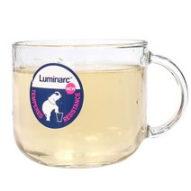 루미낙 점보 빅 머그컵 500ml 내열 강화유리 큰 머그잔