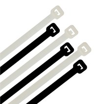 국산 전기 테이프 10개세트 적색 3M 절연테이프 배선 케이블 인터폰 배선정리 DIY 작업 수공구, 옵션13 케이블타이 검정 450mm-100개