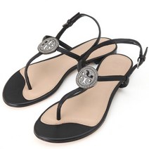 [토리버치] [명품] 플랫 샌들46086 001 TORI22SL IC43