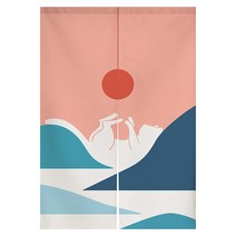 록신 패브릭 커튼 홈 침실 부엌 그늘 커튼