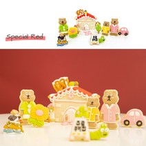 헨젤과그레텔 과자집 쿠키집 만들기 키트, 스페셜 레드, 쿠팡 스페셜 빨강