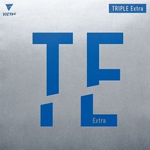 빅타스 TE 트리플 엑스트라 점착러버, 적색 MAX