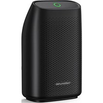 Hysure 제습기 제습기 소형 [강력 제습&1000ml&PSE인증 완료] 에너지 절약 장마 대책 결로 방지 곰팡이 방지 방 말린 정음 작업 자동 정지 기능 탑재 침실압입화장실옷장-블랙