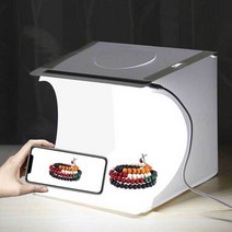 NADIS 30cm 스튜디오 미니 led 포토 박스 상품 제품 셀프 포토부스 0W7A5930, 1개