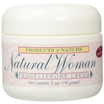 네츄럴 여성 천연 프로프로게스테론 크림 56그램 갱년기 증상 질 건조 불쾌감을 위한 자연 요법완화에 도움, 2.00온스(1팩), 1개
