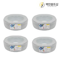 백만볼트샵 VCTF 전선 2C 3C 4C 100M, 화이트, 1.5SQx3C(100M), 1개