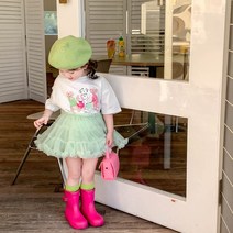 유아 여아 공주 마카롱 튜튜 스커트 / 끌레르키즈