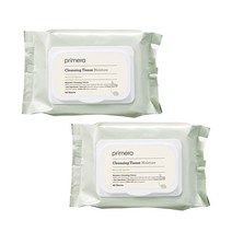 프리메라 모이스처 클렌징 티슈 60매+60매 - 메이크업 리무버 딥클렌징 세안티슈, 1개