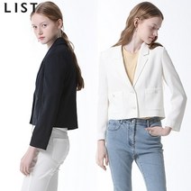 리스트 [리스트(LIST)] 아웃 포켓 크롭 재킷