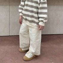 더베이지 일자통바지