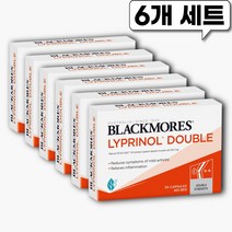 블랙모어스 리프리놀 더블 100mg 30정 6팩, 6개