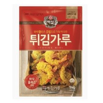 CJ제일제당 바삭한 튀김가루, 1kg, 4개