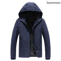 Sevenmoon M-8XL 남자 오버핏 재킷