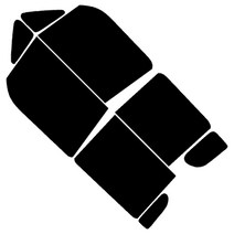 기아 레이 측면 썬팅필름, 레이 (11-현재), RTF-1S 25 (연함)