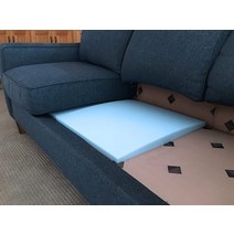 소파 카우치 러브시트 의자를 위한 커브 가구 시트 쿠션 처그 수리 (메드 소프트 2개 세트)메드 소프트 2개 (1팩)