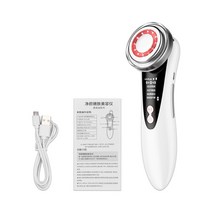 피부미용 리프팅마사지 페이셜 메조테라피 리프팅 장치 페이스 led 라이트 테라피 핫, 1-금