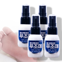 후레시 푸조메 뿌리는 발 각질 무좀 스프레이 약 40ml, 푸조메 40ml 4개, 4개