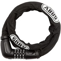 アブス(ABUS) 【일본 정규품】 ABUS(압수) 자전거 아마드 케이블 락 다이얼식＜시큐리티 레벨 5＞신뢰의 독일 브랜드｜도난 요령 제도 있어｜2년 보증 ｜120CM [트레이서 플렉스 6615C], 블랙, One Size