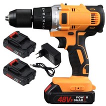 충전 임펙 임팩 드릴 드라이버 전동드릴 추천 K h r d 핸드 스탠리 12v 공구 N 지널 트, 2 battery, EU