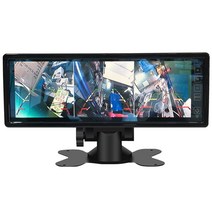 후방 카메라 3 분할 화면 디스플레이 화면 차량용, C 섹션 10.2 인치 3 분할 (분할) + 브래킷 세트