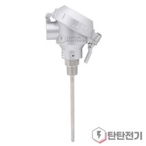 TC-M 1/2PT 헤드 타입 K 열전대 200mm 보호관 SUS304 CA 2선 단자 보호캡형 온도센서 두광