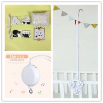 아기 흑백모빌 블랙&화이트 아기침대모빌 0-3월 아기 장난감 홀더 핸드메이드 DIY, DIY재료팩+35케이스+거치대설치배터리자동재생