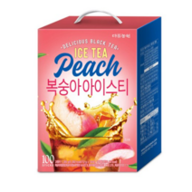 다농원 복숭아 아이스티 100p, 1300g, 1개