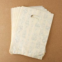악세서리 팬시 쇼핑백 비닐봉투 100p 의류매장 찢어지지않는 깔끔한 선물샵 속옷가게