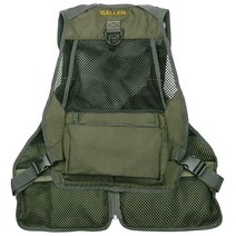 Allen Company Big Horn Fishing 가슴 조끼 MOLLE 웹 기어 래쉬 하이드레이션 보관 포켓 낚시 아웃도어 장비 올리브 미디엄 (6346) 바이오더