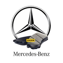 하겐(HAGEN) 벤츠 C클래스 브레이크패드(뒤세트) W204 1.8 C200 콤프레서, 포함