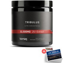토니크 Tribulus 트리뷸러스 25:1 고농축 1300mg +기프트, 120캡슐