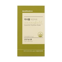 지엠팜 이너풀 차전자피 14일분 배변활동 원활에 도움, 이너풀 차전자피 1개 (14일분)