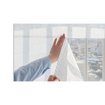 붙이는 초 미세먼지 차단 방충망 창문필터 사생활 보호 블라인드 미세제로 황사 송진, 1+1개