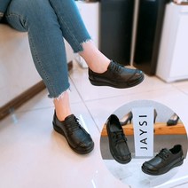 제이시 여성 엄마신발 볼넓은 단화 4cm K028