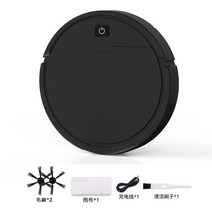걸레겸용로봇청소기 걸레검용청소기 가성비로봇청소기 지능형 청소 로봇 자동 청소 기계 스프레이 진공 청소기 간 소형 가전, c03 블랙