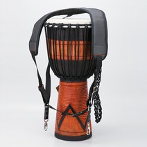 젬베 드럼 아프리카 타악기 퍼쿠션 두꺼운 패딩 조절 djembe 어깨 끈 벨트, s