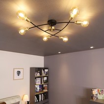 직부등 17820-6비츠온6등 블랙, 단품