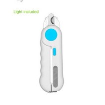 패션 애완견 고양이 LED 라이트 혈액 방지 비트 미용 청소 용품 연삭 장치 손톱깎이 컷, landeng