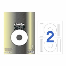 NEP076327f20 47186 폼텍 라벨지 CS-3642P CD라벨 레이져전용 레이져 1권