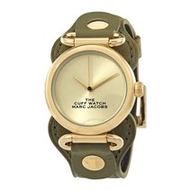 마크제이콥스 Marc Jacobs The Cuff 쿼츠 골드 다이얼 여성 손목시계