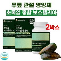 뉴질랜드 초록 잎 입 홍합 무릎 연골 관절 인도 보스웰리아 분말 영양제 2개월 테니스 엘보우 골프 손목 손가락 통증 보스웰릭산 KBA AKBA 보수웰리아 HACCP인증 오메가3