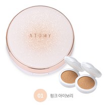 애터미 콜라겐 앰플 쿠션 13호 본품1개 (01호)+리필2개, 1세트