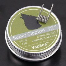 호환제품 30 개/몫 융합 된 Clapton 50pcs/20pcs/10 조리개 Prebuilt 코일 Premade 트위스트 마스터 저항 M, [02] 20PCS, [20] 316 Super0.5