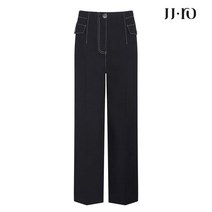 JJ지고트 JJ.ro 플랩 장식 스티치 디테일 팬츠 GM6A0SLR9