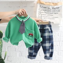 베베초롱 남아 상하복세트아동 봄 가을 세트 아동복 소아동 남아복 남아 캐주얼 세트