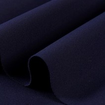 스쿠버 뜨개질 패브릭 얇은 스판덱스 탄성 공간 솜털 바느질 정장 드레스 by half, CHINA, 0.5mX1.6m, 41 Light Navy