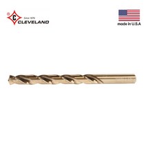 클리브랜드 코발트 드릴 비트 철기리 고경도 특수합금강 스텐드릴날 비합금강 특수강 주철 미국산, 1.5mm