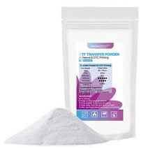 WOWOCUT-DTF 핫 멜트 파우더 100g 필름 직접 접착제 DTF 프린터 엡손 기계용 코튼 전송, 한개옵션1, 01 100g-DTF Powder